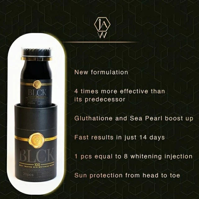 Jaw Black BLCK 100 Advanced Edition, 20 Capsules