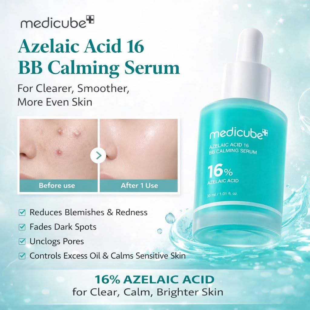 Medicube Azelaic Acid 16 BB Calming Serum (30 ml / 1.01 fl. oz.)