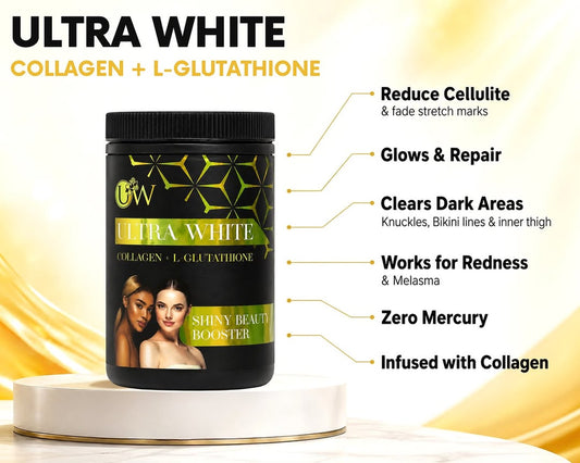 UW Ultra White Collagen+ L Glutathione Shiny Beauty Booster