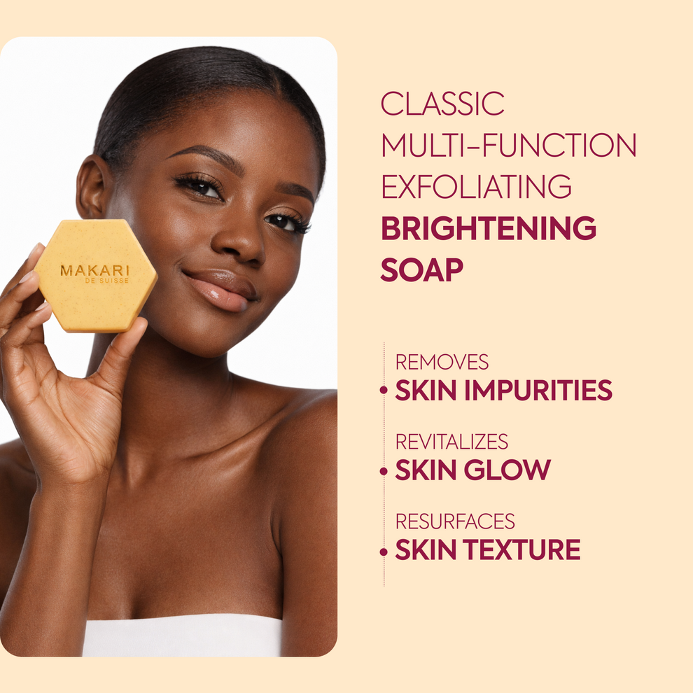 Makari Savon Exfoliating Antiseptic Soap, 200g