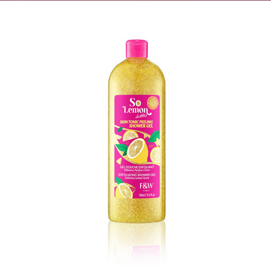 Fair & White So Lemon Exfoliating Shower Gel, 940Ml