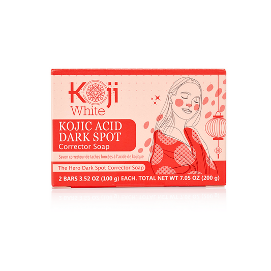Koji White Dark Spot Corrector Soap, 2-Bars