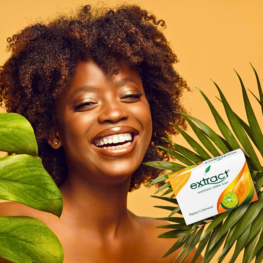 Extract Whitening Herbal Soap - Papaya Calamansi, 125g