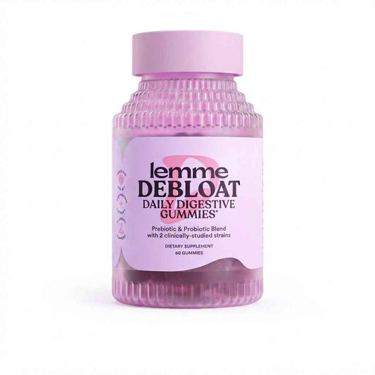 Lemme Debloat Daily Digestive Gummies, 60 Gummies