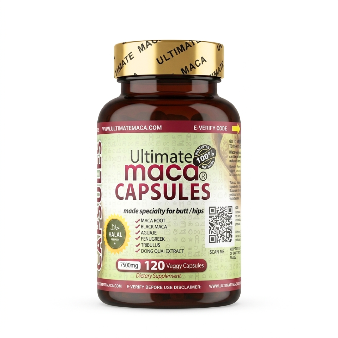 Ultimate Maca Plus Pills 7500mg - 120Pills