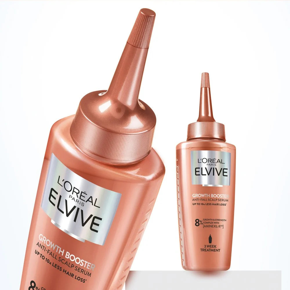 L’OREAL PARIS Elvive Growth Booster Scalp Serum, Anti Hair Loss Scalp Treatment, 102Ml