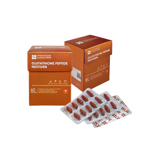 Lucchini Glutathione Peptide Nextgen, 60 Capsules – Advanced Skin Radiance