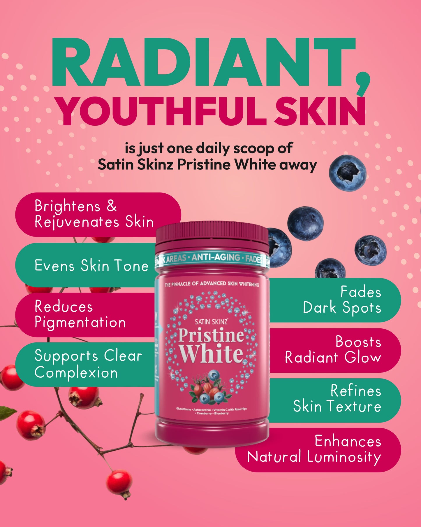 SatinSkinz Pristine White