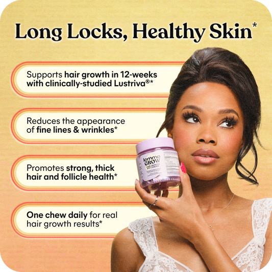 Lemme Grow Hair Growth Soft Chews , 30 Gummies