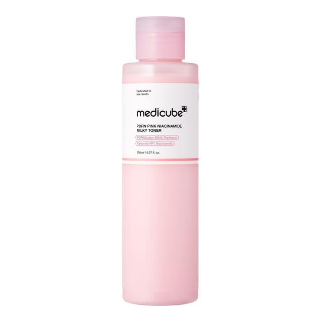 Medicube PDRN Pink Niacinamide Milky Toner (150 ml / 5.07 fl. oz.)