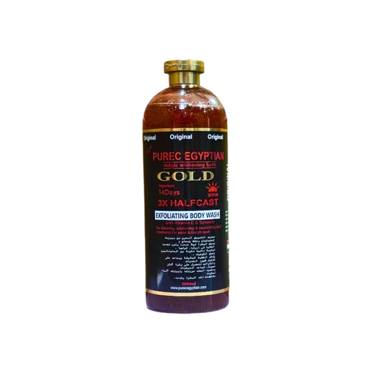 Purec Egyptian Gold 3x HalfCast Exfoliating Body Wash, 1000ml