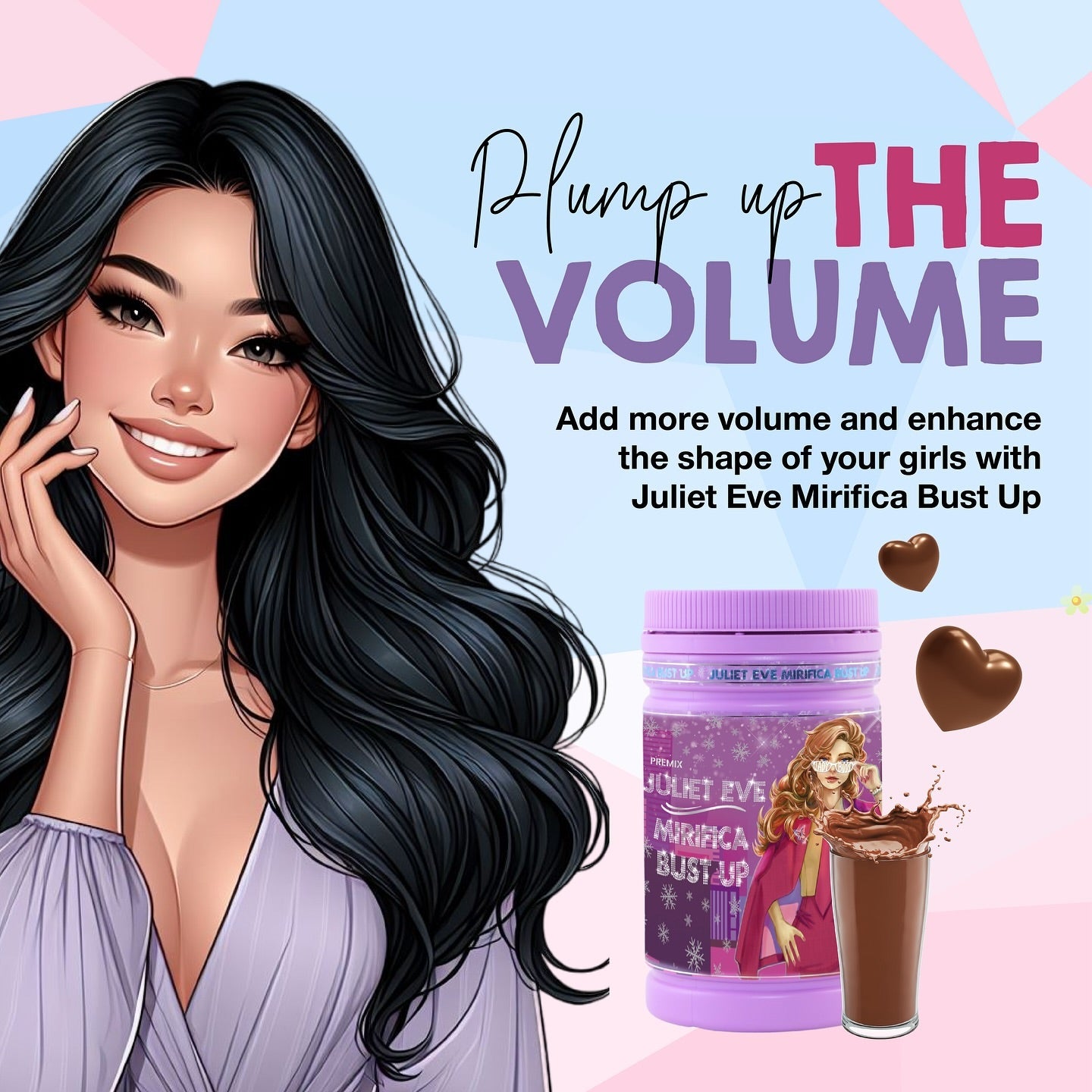 SatinSkinz Juliet Eve Mirifica Bust Up, 600g