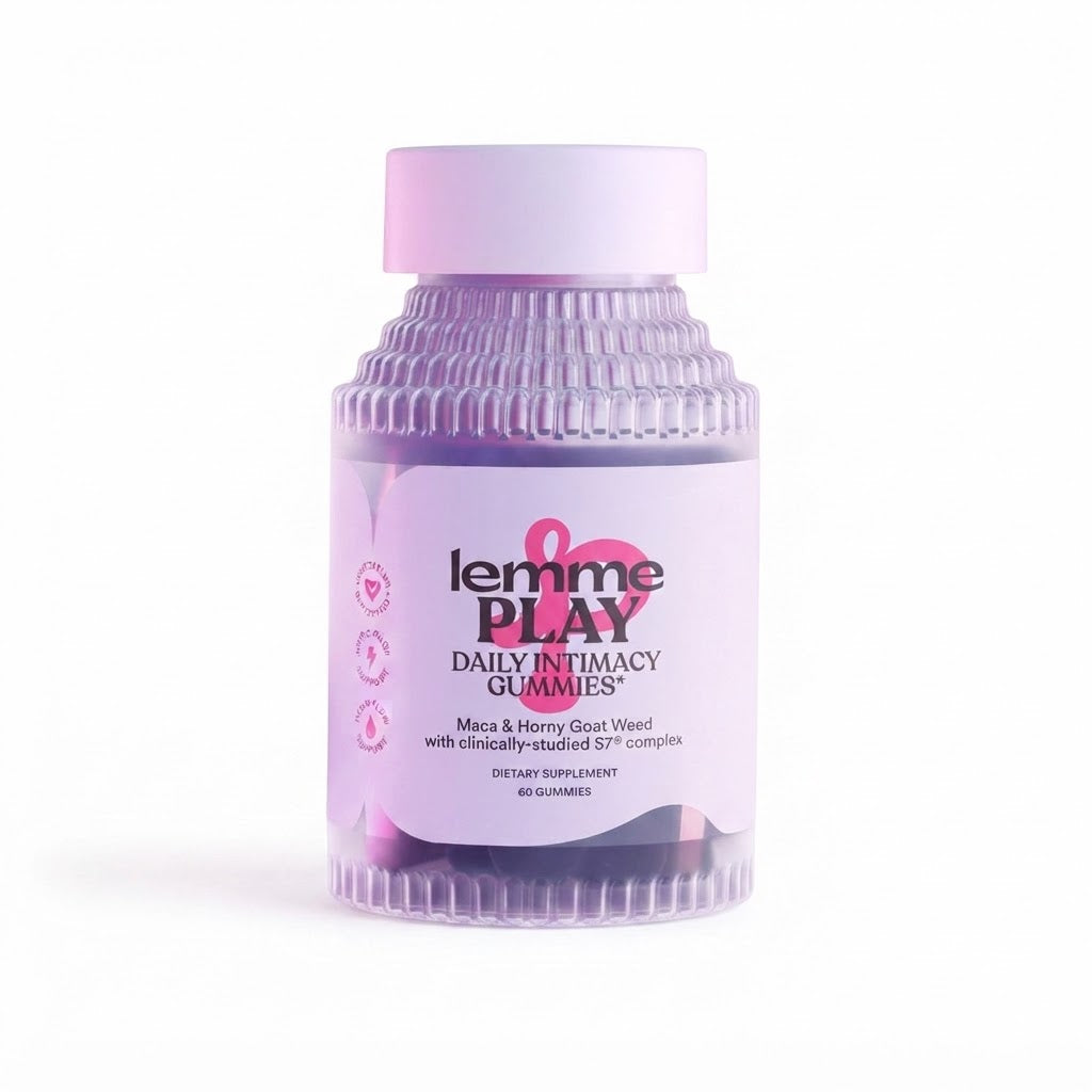 Lemme Play Daily Intimacy Gummies, 60 Gummies