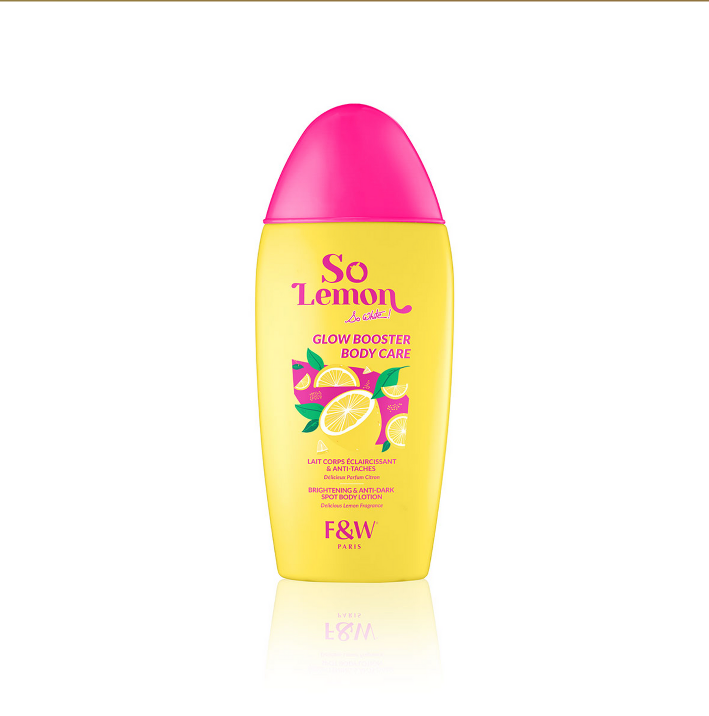 Fair & White So Lemon Brightening Glow Booster Body Lotion - 500ml