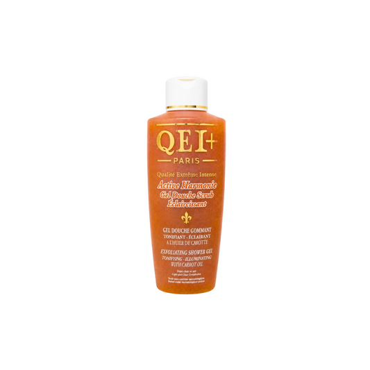 QEI+ Exfoliating Clarifying Harmonie Carrot Shower Gel, 500Ml
