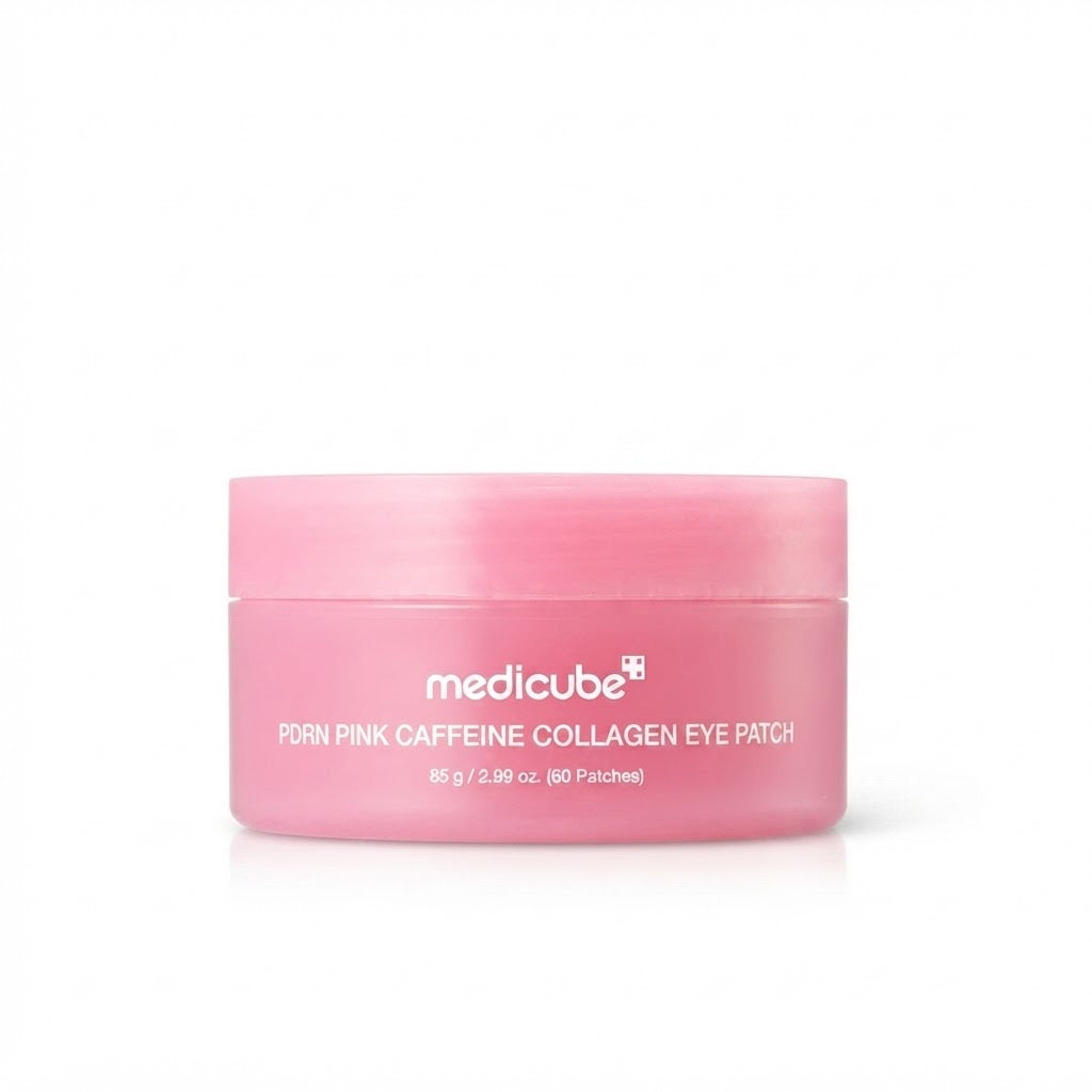 Medicube PDRN Pink Caffeine Collagen Eye Patch (85 g / 2.99 oz. / 60 Patches)