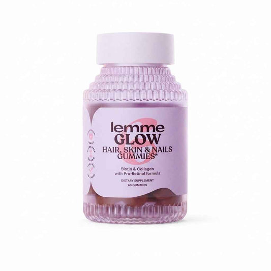 Lemme Glow Hair, Skin & Nails - 60 Gummies