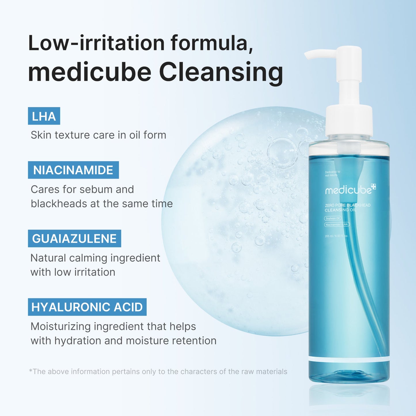 Medicube Zero Pore Blackhead Deep Cleansing Oil (205 ml / 6.93 fl. oz.)