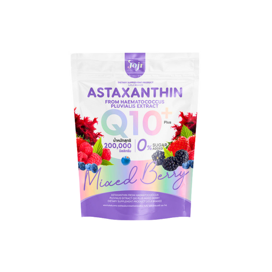 JOJI Astaxanthin Q10 Plus Mixed Berry, 10 Satchets