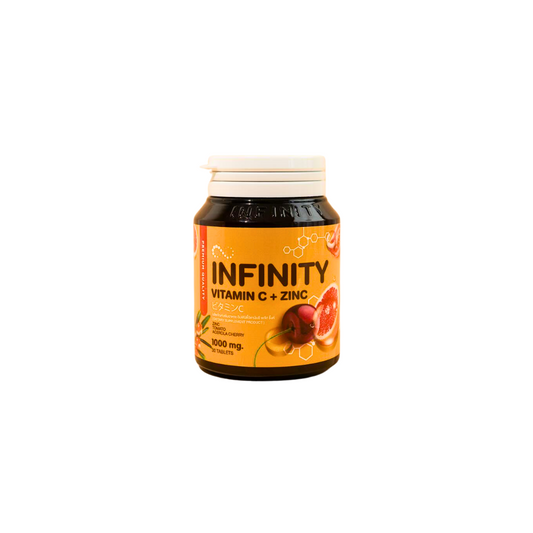 Infinity Vitamin C + Zinc 1000mg, 30 Tablets