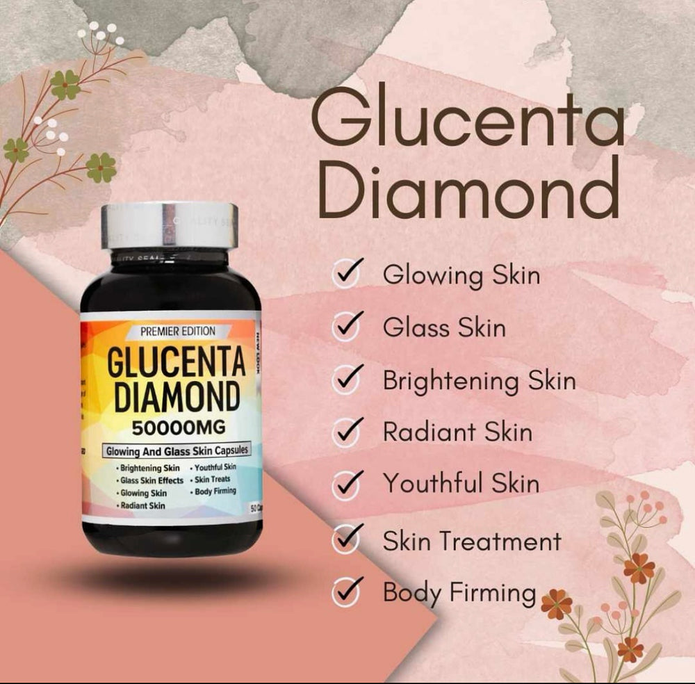 Glucenta Diamond 500000MG, Premier Edition - 50 Capsules