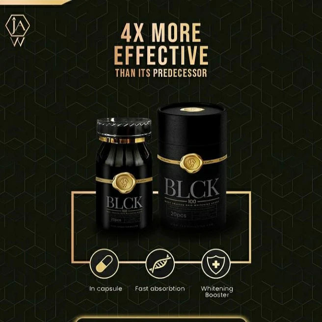Jaw Black BLCK 100 Advanced Edition, 20 Capsules