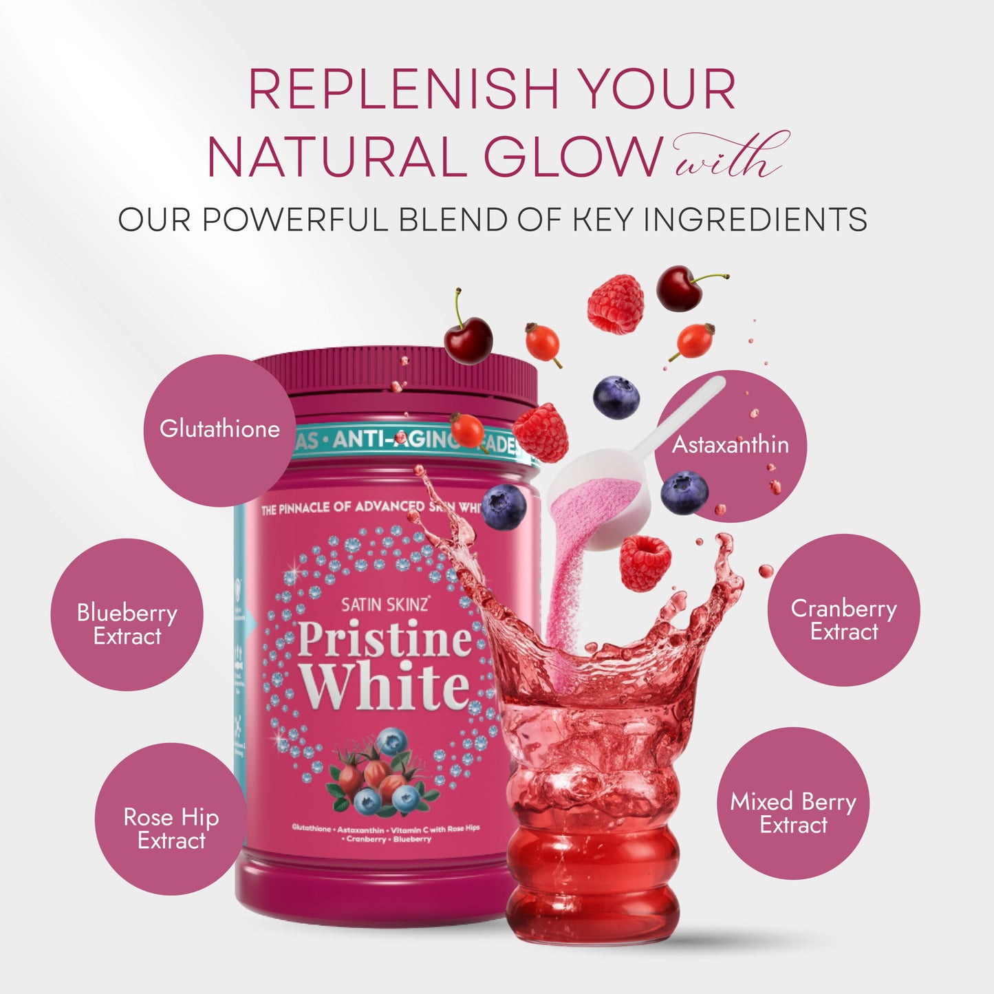 SatinSkinz Pristine White