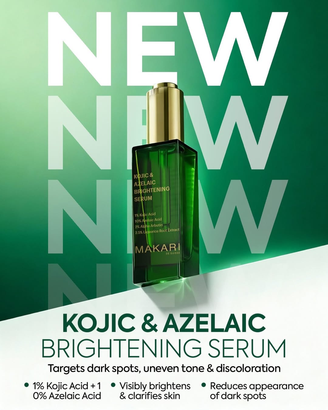Makari Kojic & Azelaic Brightening Serum,