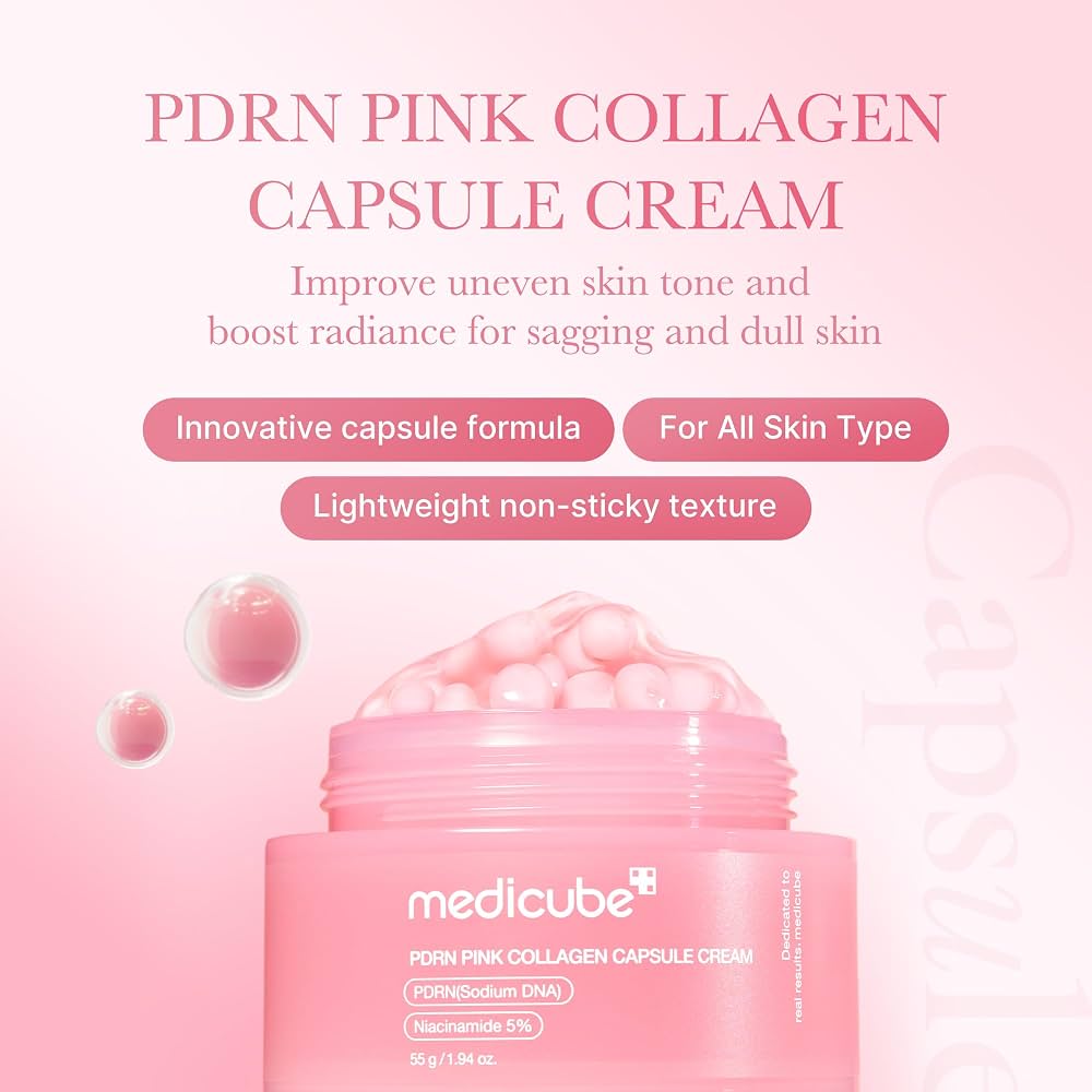 Medicube PDRN Pink Collagen Capsule Cream (55 g / 1.94 oz.)