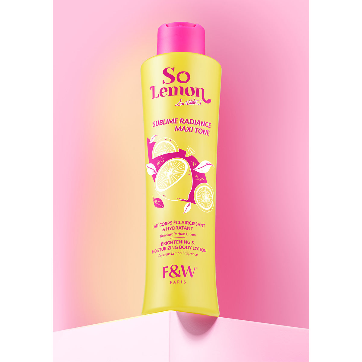 Fair & White So Lemon Brightening & Moisturizing Body Lotion - Sublime Radiance Maxi Tone , 250Ml