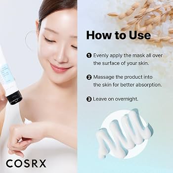 Cosrx Ultimate Nourishing Rice Overnight Spa Mask, 60Ml
