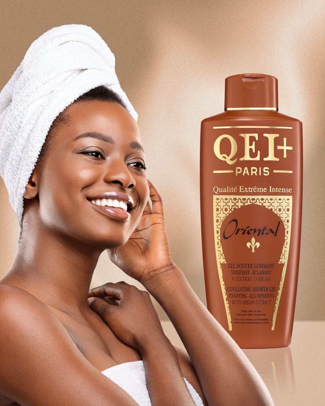 QEI+ Oriental Argan Lightening Body Lotion, 500ml