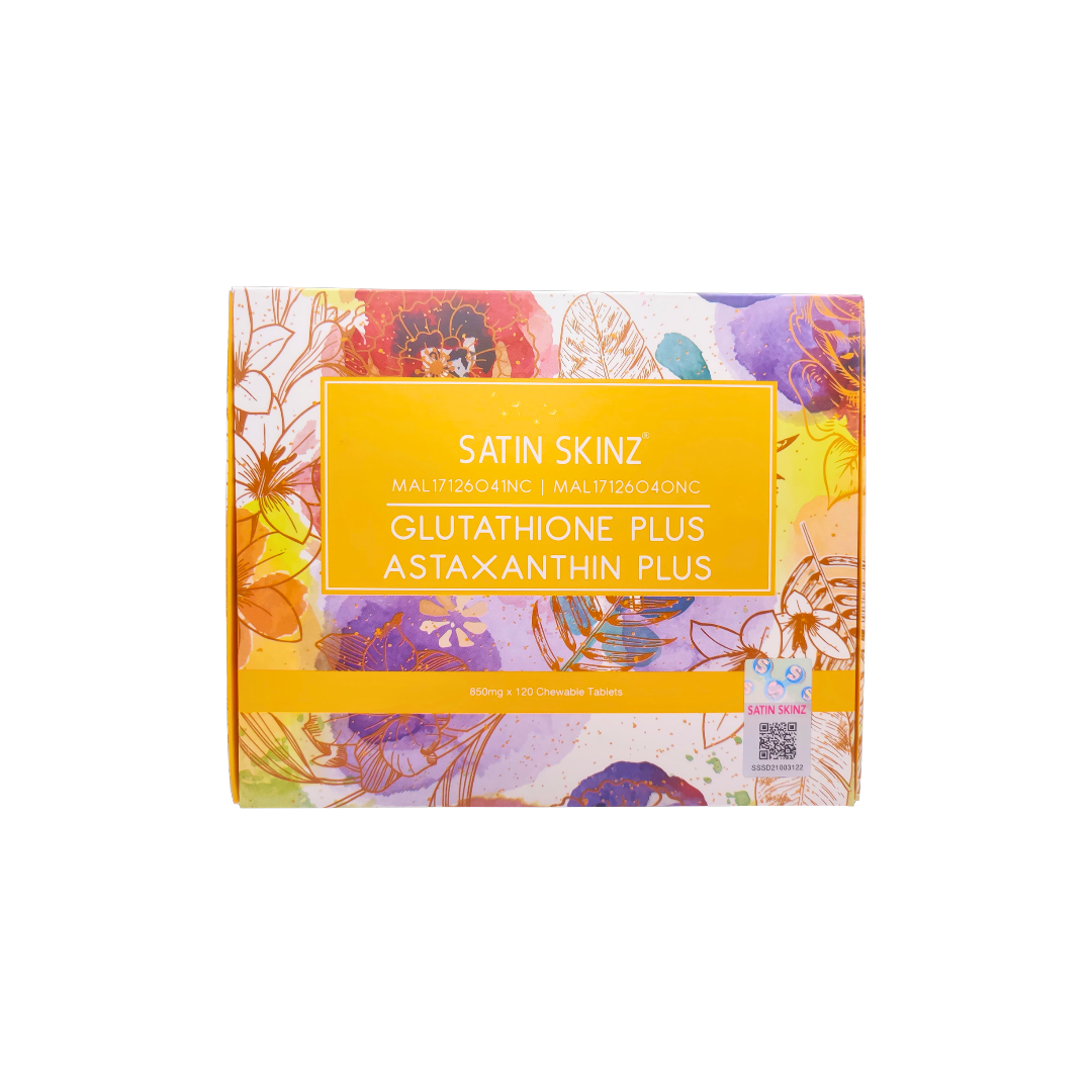 SatinSkinz Glutathione Plus and Astaxanthin Plus