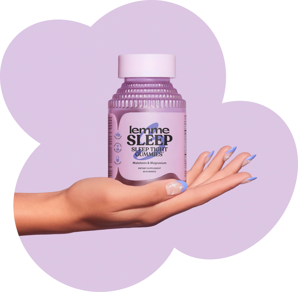 Lemme Sleep - Sleep Tight Gummies, 60 Gummies