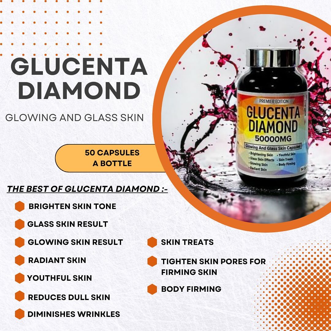 Glucenta Diamond 500000MG, Premier Edition - 50 Capsules