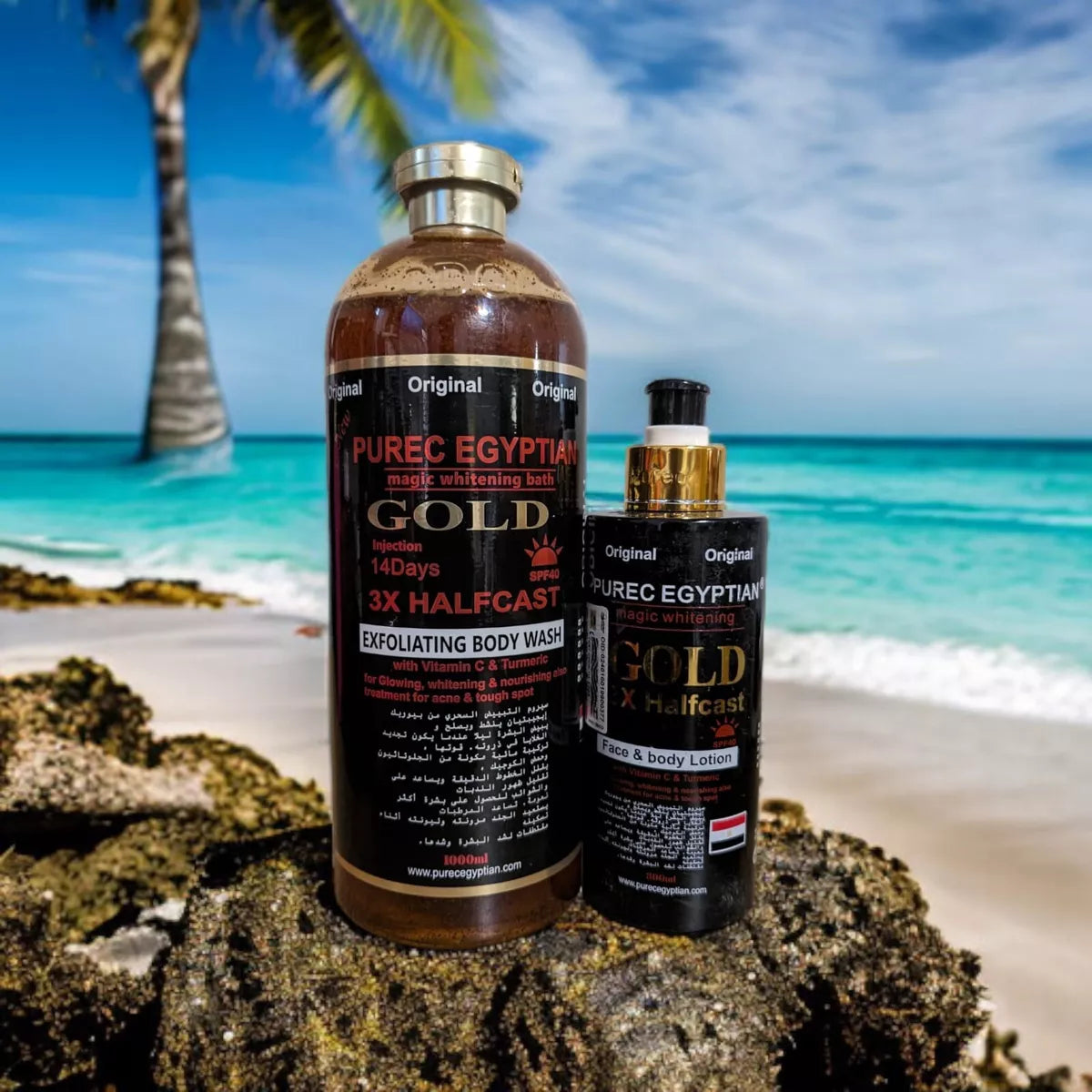 Purec Egyptian Gold 3x Halfcast Lotion, 300Ml