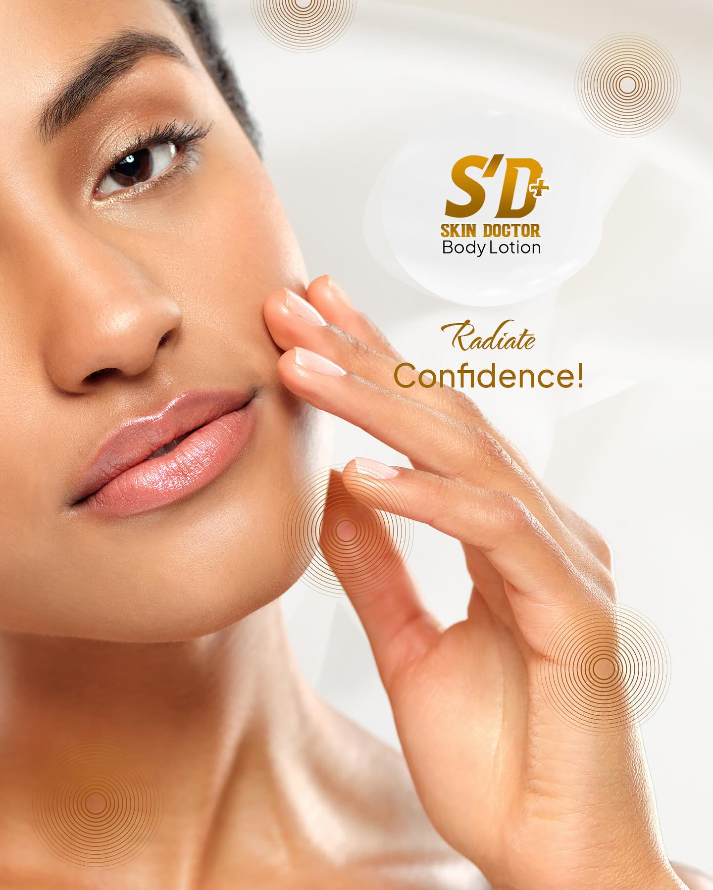 SkinDoctor Paris Gold Ultra Radiance Body Milk Lotion, 400ml
