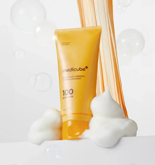 Medicube Kojic Acid Turmeric Toning Cleanser (120 g / 4.23 oz)
