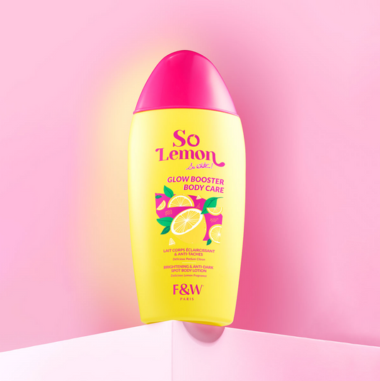 Fair & White So Lemon Brightening Glow Booster Body Lotion - 500ml
