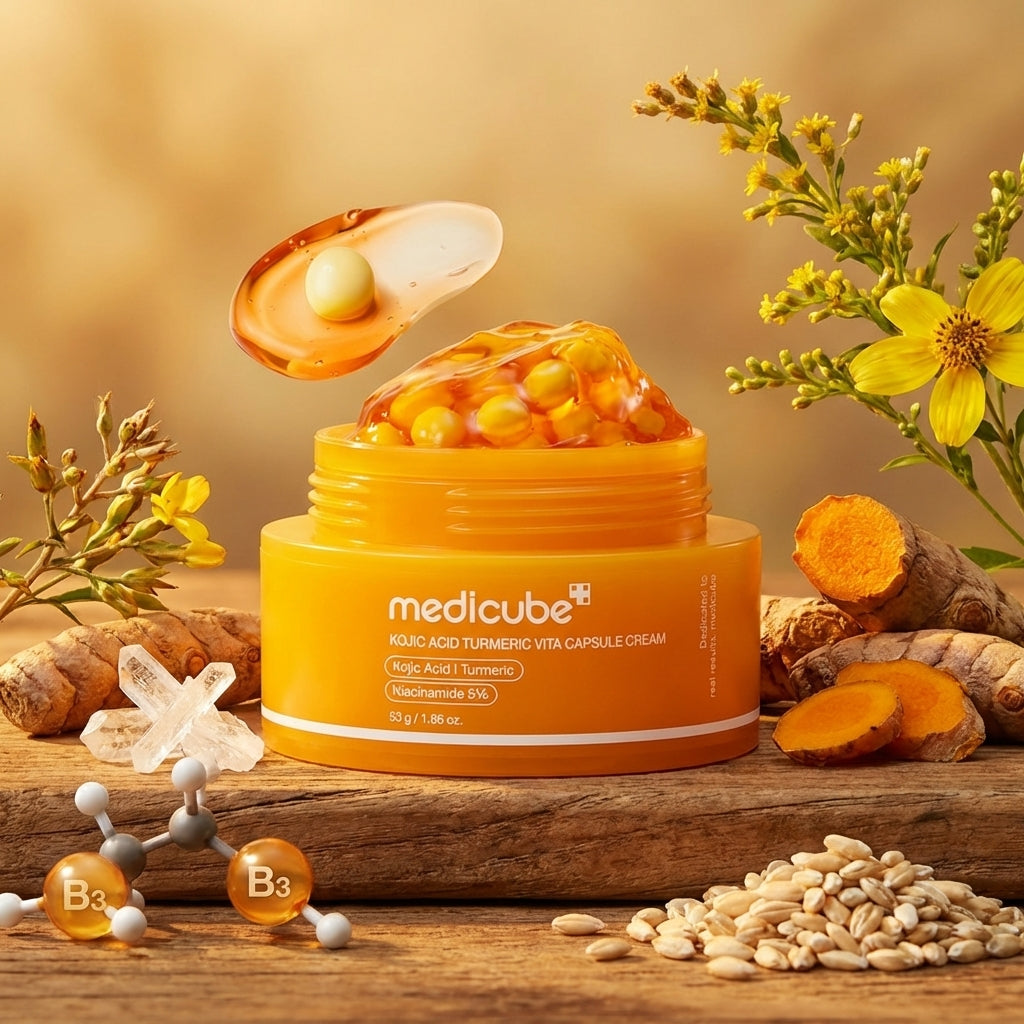 Medicube Kojic Acid Turmeric Vita Capsule Cream (53 g / 1.86 oz.)