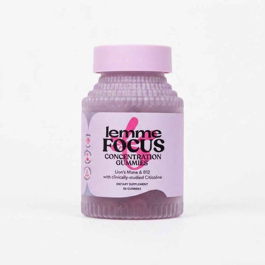 Lemme Focus Concentration Gummies, 60 Gummies