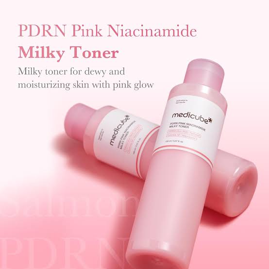 Medicube PDRN Pink Niacinamide Milky Toner (150 ml / 5.07 fl. oz.)