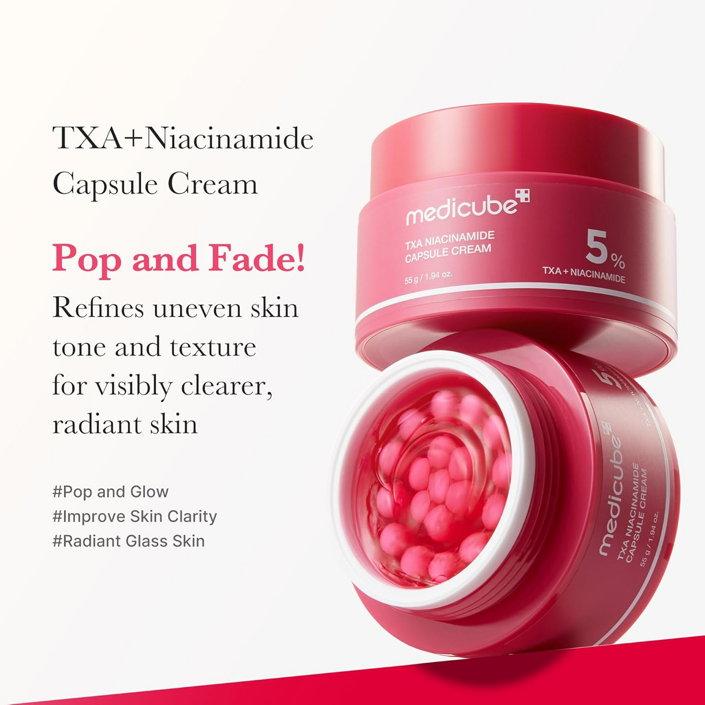 Medicube TXA Niacinamide Capsule Cream (55 g / 1.94 fl. oz.)