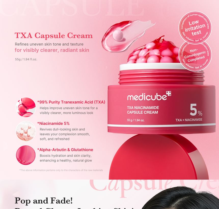 Medicube TXA Niacinamide Capsule Cream (55 g / 1.94 fl. oz.)