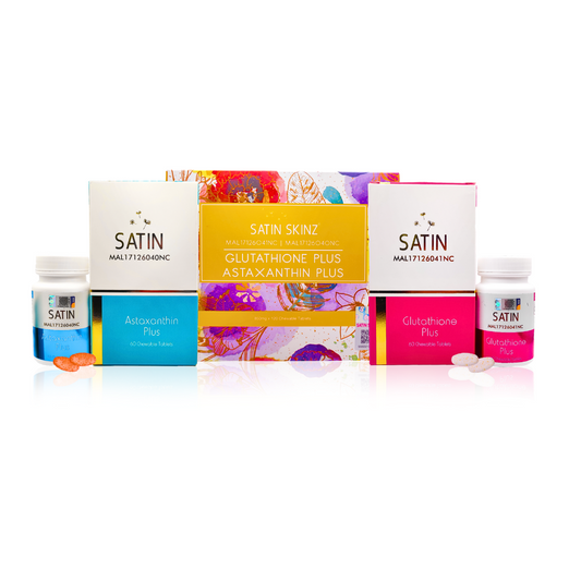 SatinSkinz Glutathione Plus and Astaxanthin Plus