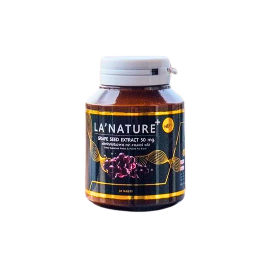LA' Nature Grape Seed Extract, 30 Tablets