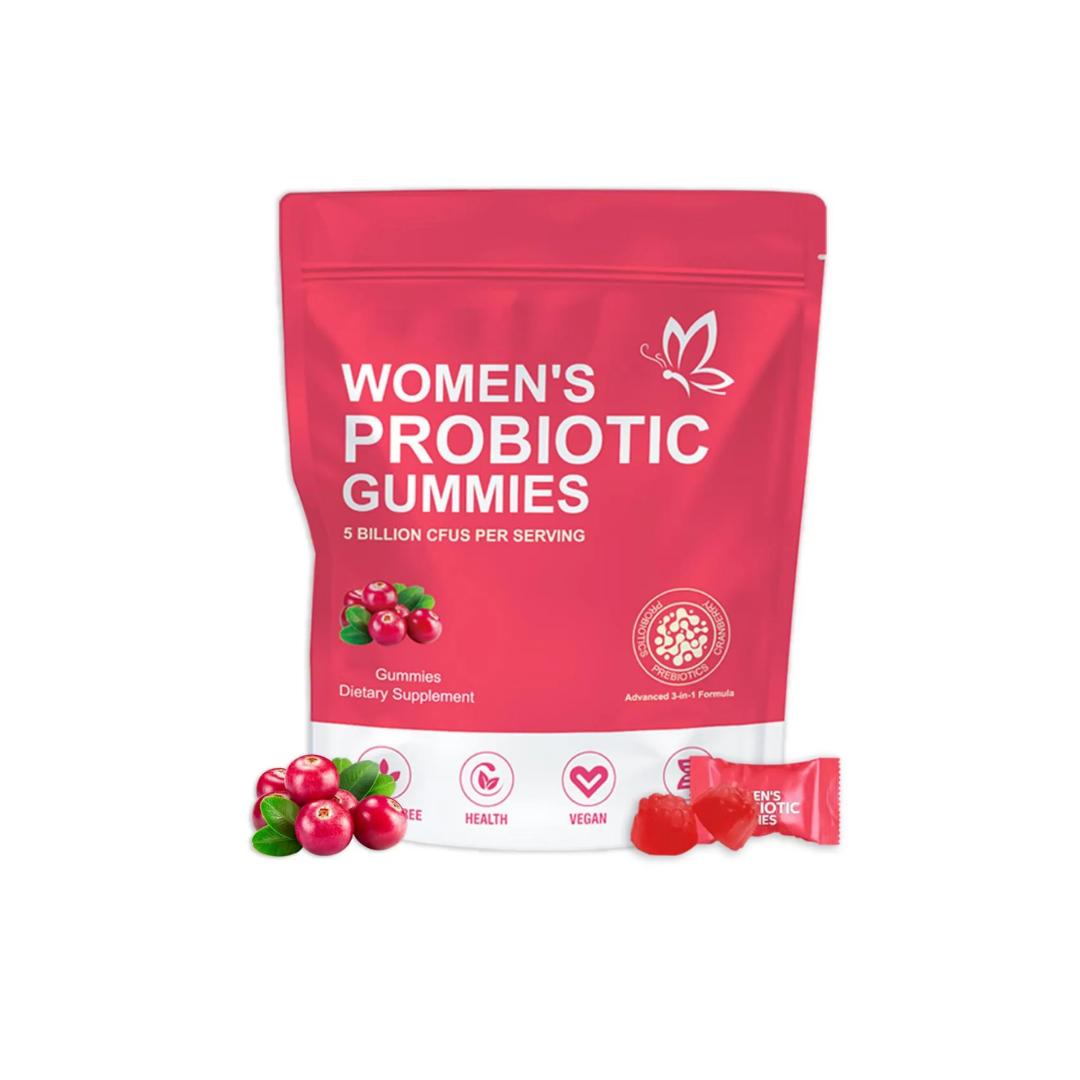 Women's Probiotic Gummies, 60 Gummies (5 Billion CFUs)