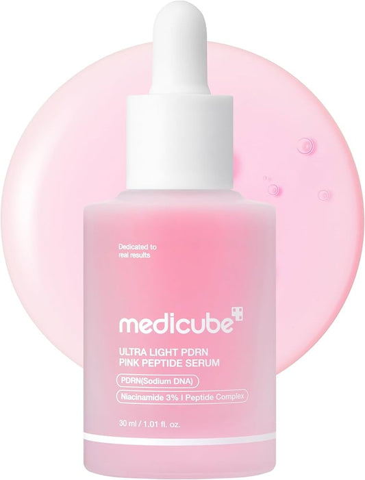 Medicube Ultra Light PDRN Pink Peptide Serum with Salmon DNA