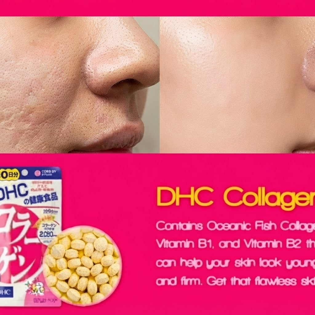 DHC Collagen 60-Day Supply (360 Tablets) | Japanese Fish Collagen