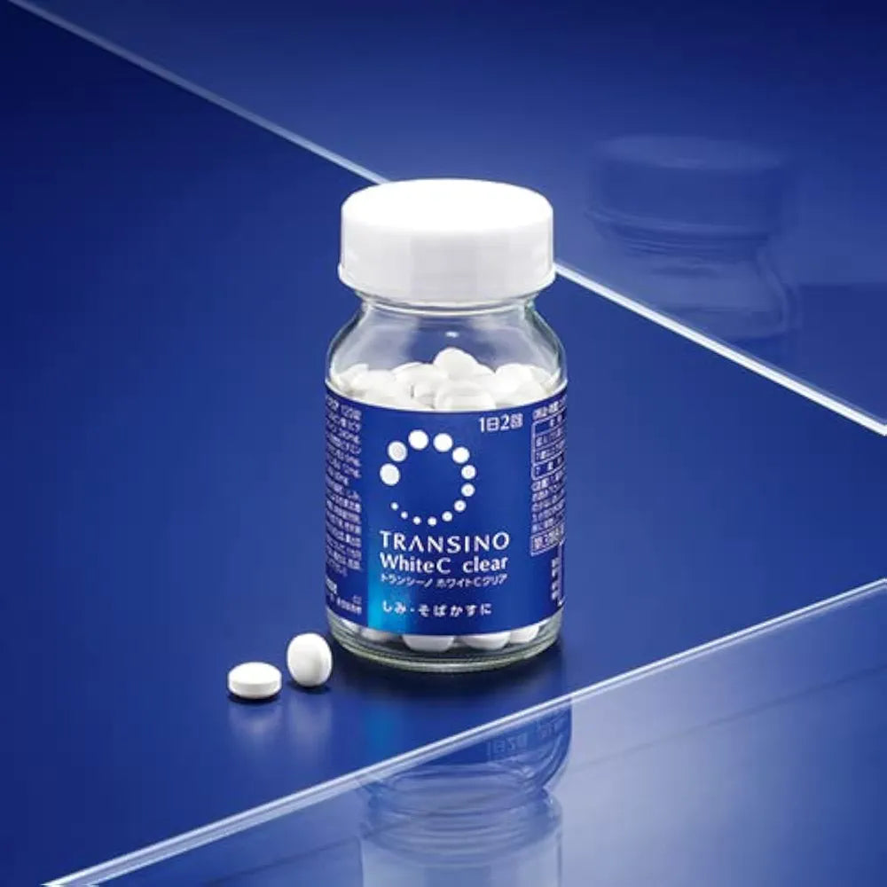 Transino White C Clear 120 Tablets | Japanese Vitamin C & L-Cysteine Supplement